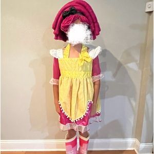 Rubie’s Lalaloopsy Deluxe Crumbs Sugar Cookie Halloween Costume (M)